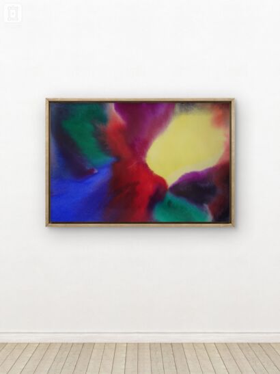 Expansion of colors - a Paint Artowrk by Lucio Carbeli F. Bellolio 